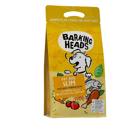 Barking Heads Low-Calorie Dry Dog Food - Fat Dog Slim - 100% Natural, Free-Run Chicken with No A