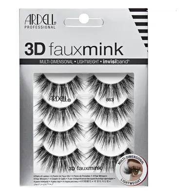 Ardell 3D Faux Mink Wispy Lashes False Eyelashes Natural Look Lash Strips pairs