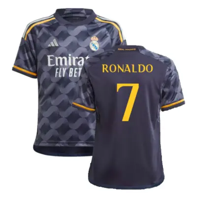 (SB) Real Madrid Away Shirt (Kids) (Ronaldo 7)