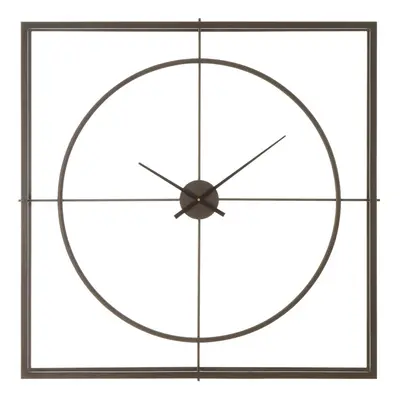 Premier Housewares Trinity Rust Finish Wall Clock