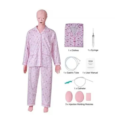 Vevor HLRTMXNXHLMXS5698V0 Female Life Size Demonstration Human Manikin for Nursing Training