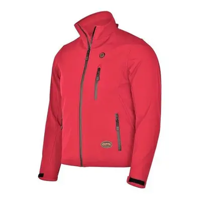 Pioneer SRWV1210290U-2XL Heated Softshell Jacket - Dark Red - 2XL