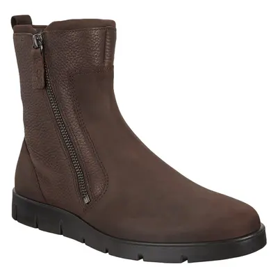 (5-5.5 (38EU) UK, Mocha) ECCO Womens Bella Leather Double Zipper Water Repellent Ankle Boots