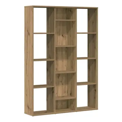 vidaXL Room Divider/Book Cabinet Artisan Oak 100x24x140 cm Engineered Wood