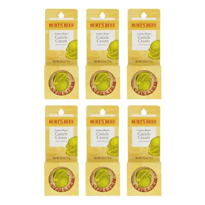 Burts Bees Lemon Butter Cuticle Cream - Pack of For Unisex 0.6 oz Cream