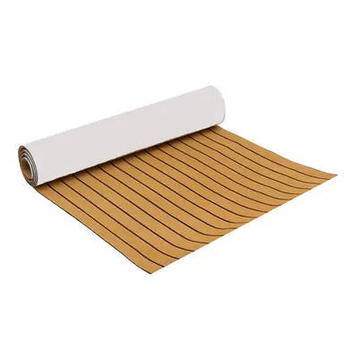 90x230cm Self-Adhesive EVA 6mm Faux Foam Teak Sheet Boat Decking