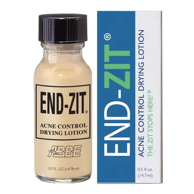 End-zit Acne Control Drying Lotion (Light/Medium), 0.5 Ounce