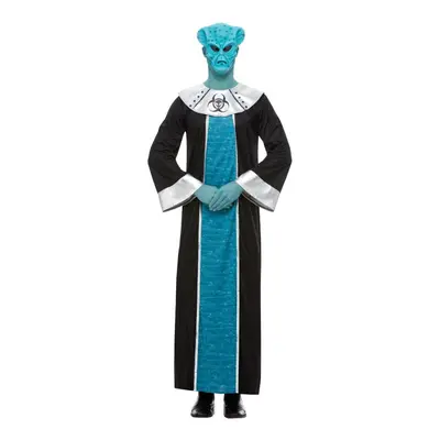 (XL, Blue) Smiffys Unisex Adult Alien Lord Costume