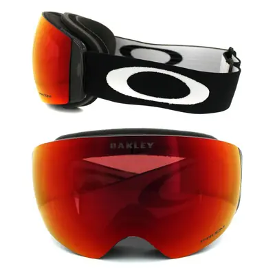 Oakley Ski Snow Goggles Flight Deck XM OO7064-39 Matt Black Prizm Torch Iridium