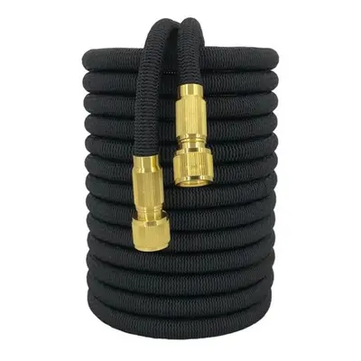 (black, 125ft-37.5m) 25/50/75/100/150ft Garden Hose Flexible Hose Garden Watering Pipe Double La