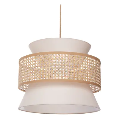 Pendant Lamp LUYANO Rattan Beige