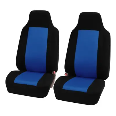 FH Group Car Seat Covers Front Set Blue Cloth - Car Seat Covers for Bu