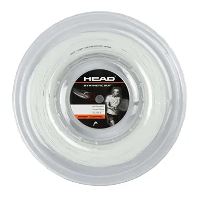 Synthetic Gut Tennis String 200m Reel, Gauge, White