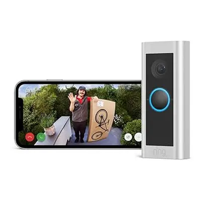 Ring Video Doorbell Pro - Satin Nickel