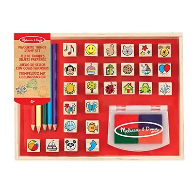 19362 Favourite Things Stamp Set | Arts & Crafts | Stamp Set | 4+ | Gift for Boy or Girl, Multic