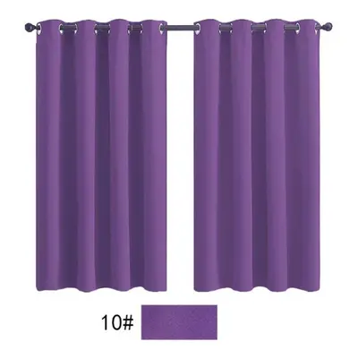 (purple, 168*183cm) Roman Modern Semi-blackout Curtain Curtains Kitchen Window Bedroom Curtains 