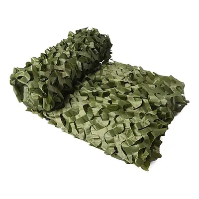 (pure,green, 3m x 6m) Camouflage Shade Nets, Woodland Troop Training Shade Nets, Hunting Hidden 