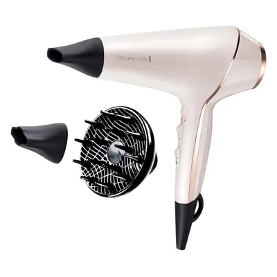 Remington Proluxe Ionic Hair Dryer With Diffuser and Concentrator Gold