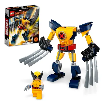 LEGO Marvel Wolverine Mech Armor Building Kit; Collectible Mech and Minifigure for Wolverine Fan