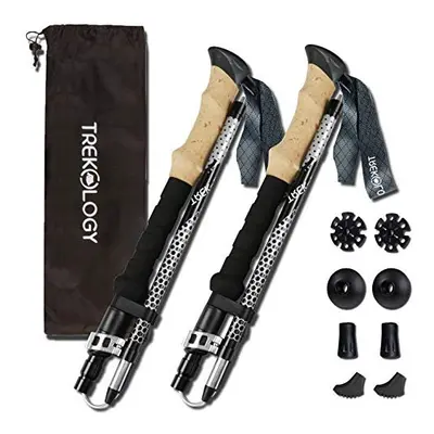 Trekology Walking Poles Women TREK-Z, Nordic Walking Poles for Men, Hiking Sticks for Men, Nordi