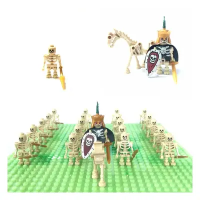 (Style # 04) 21pcs Star Wars Skeleton Army Figure Toys Fit Lego