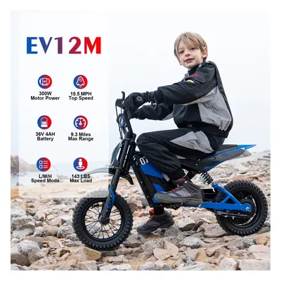 Electric Kids Motorcycle Ages Dirt Bike Ride