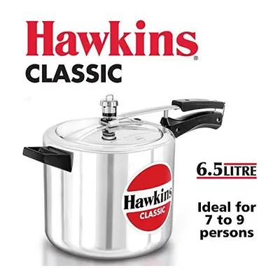 HawkinsAÂ Classic CL65 6.5-Liter New Improved Aluminum Pressure Cooker Small Silver