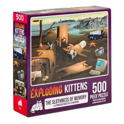 Exploding Kittens Piece Jigsaw Puzzle - Slothness of Memory Jigsaw Puzzles for Adults Sloth Puzz