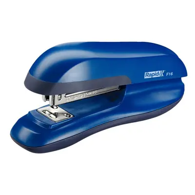 Rapid F16 Fashion Stapler, Ergonomic Plastic Body, Half Strip, Aqua Blue, Sheet Capacity