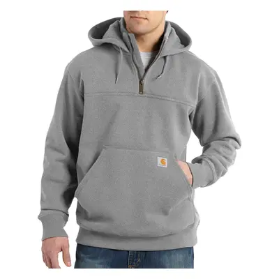 Carhartt Men's Rain Defender Loose Fit Heavyweight Quarter-Zip Sweatshirt Heather Gray XX-Large