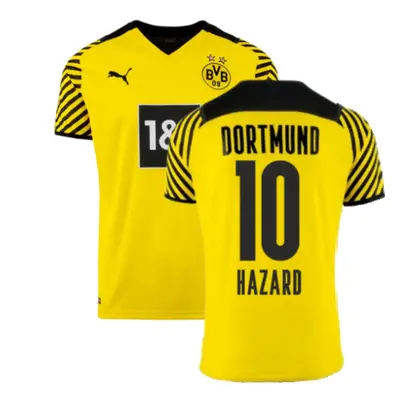 (XL) Borussia Dortmund Home Shirt (HAZARD 10)