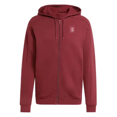 (XL) Man Utd Seasonal Full Zip Hoody (Shadow Red)