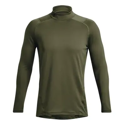 Under Armour Men's ColdGear Armour Fitted Mock Marine OD Green / / Black Small