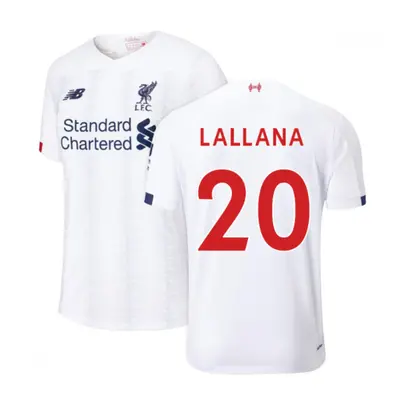 (XL) Liverpool Away Football Shirt (Lallana 20)