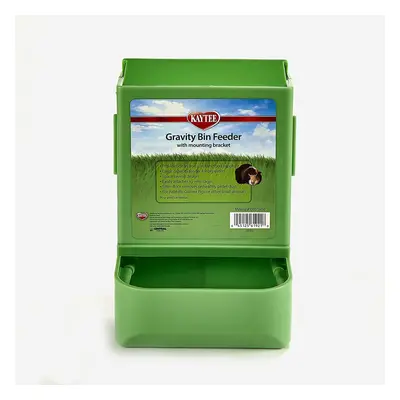 Kaytee Gravity Bin Feeder with Bracket to Attach to Small Animal Cage, Assorted Colours