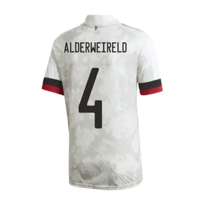 (XXL) Belgium Away Shirt (ALDERWEIRELD 4)