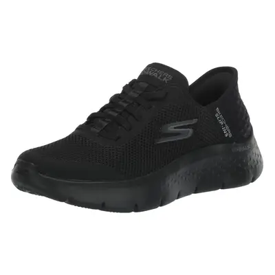 Skechers Women's Go Walk Flex Hands Free Slip-Ins-Grand Entry Sneaker Black 6.5 Wide