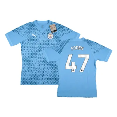 (3XL) Man City Training Jersey Pro (Light Blue) (FODEN 47)