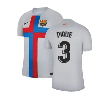 (XL) Barcelona Third Shirt (PIQUE 3)