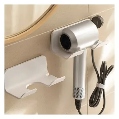 Hair Dryer Storage Holder Wall Mounted Punchless Self-adhesive Hairdryer Household Washroom Dre