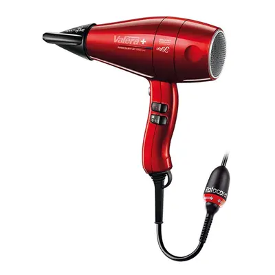 Valera Swiss Silent Jet Ionic Rotocord Hair Dryer - Red - Powerful, Quiet, and Professional Styl