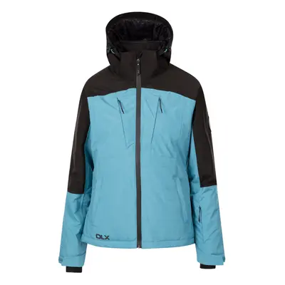 (12, Storm Blue) DLX Womens Ski Jacket With Zip Off Hood Emilia