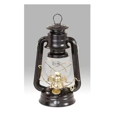 Dietz Original Oil Lamp Burning Lantern Black with Gold Trim