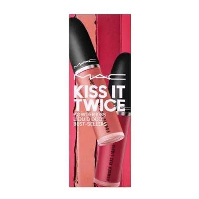 MAC Kiss It Twice Powder Kiss Liquid Duo Best Sellers 5ml