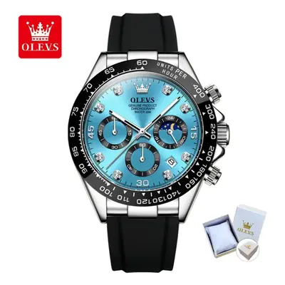 (aero) Olevs Luxury Men Watch Quartz Man Watches Waterproof Luminous Top Brand Watch For Men Dat