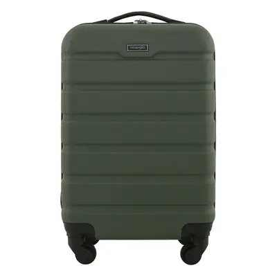 Wrangler Hardside Carry-On Spinner Luggage Olive 20-Inch