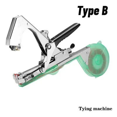 (green, TypeB) Potable Plant Hand Tying Tape Tool Tapener Machine Garden Plant Branch