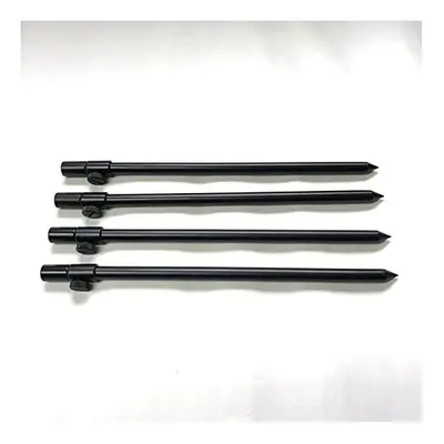 4 x 30-50cm Black Carp Coarse Aluminium BankSticks Bank Sticks Fishing Lidsters