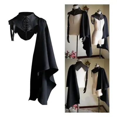 (S) Adult Cloak Single Shoulder Clothing Medieval Cape For Party Cosplay