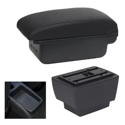 (black) For Skoda Fabia Armrest For Skoda Fabia Iii Car Armrest Box Retrofit Parts Storage Box A